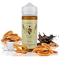 E Liquid Don Juan Churro Nuevo Sabor de Kings Crest 100ml Sin Nicotina ni Tabaco